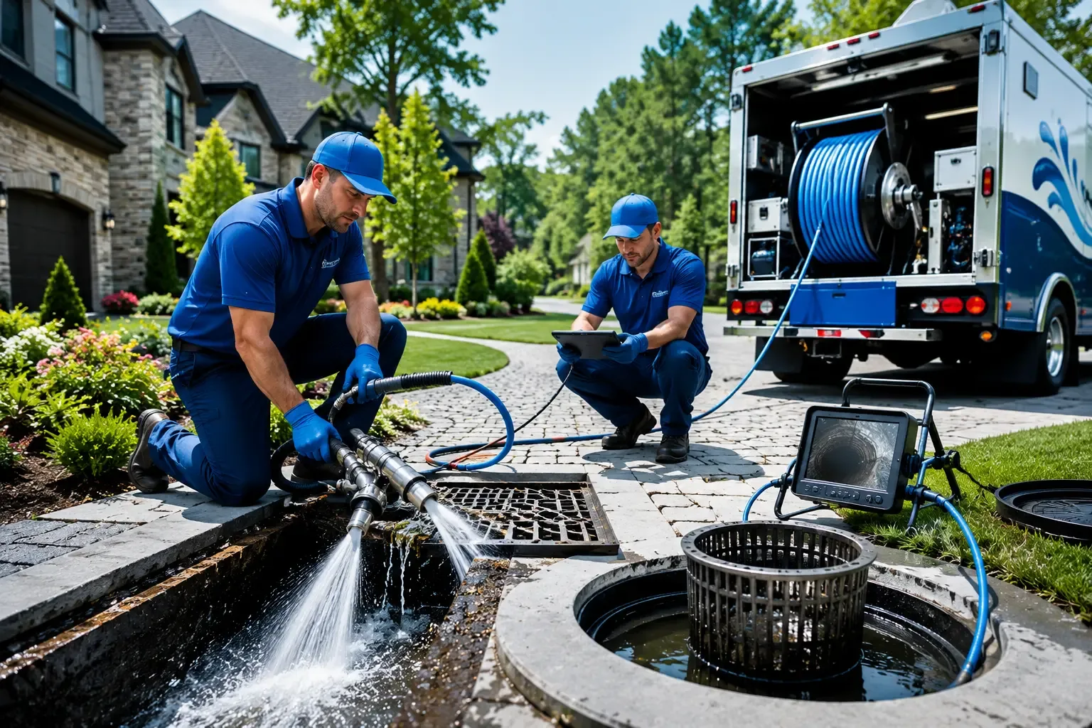 Local outdoor drain cleaning professionals in West Alton, MO