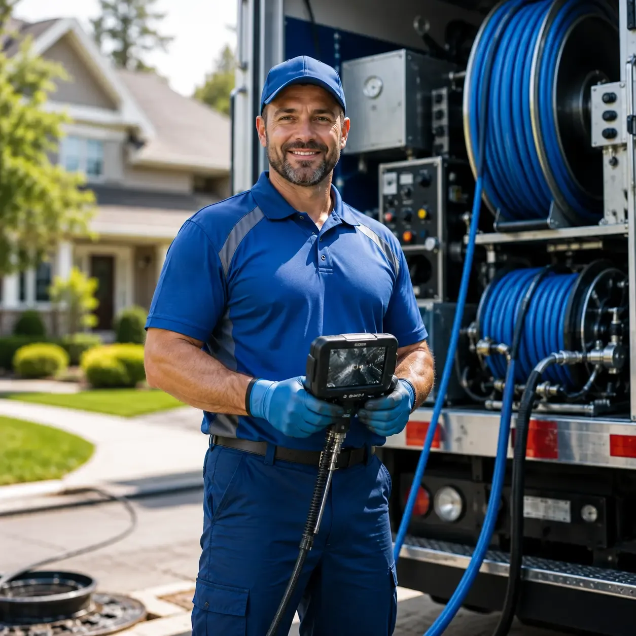 Local outdoor drain cleaning specialists in West Alton, MO